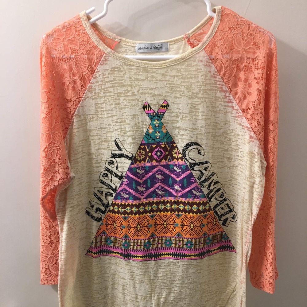 Happy camper tee